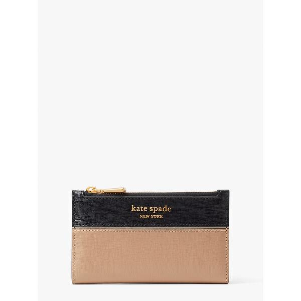 Morgan Colourblocked Small Slim Bifold Wallet by Kate Spade – Got Fashion